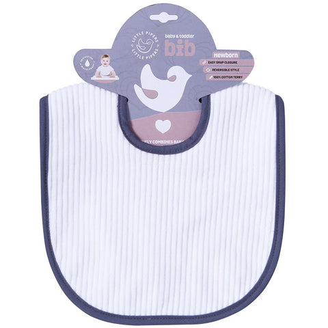 Newborn Little Pipers Terry Bib