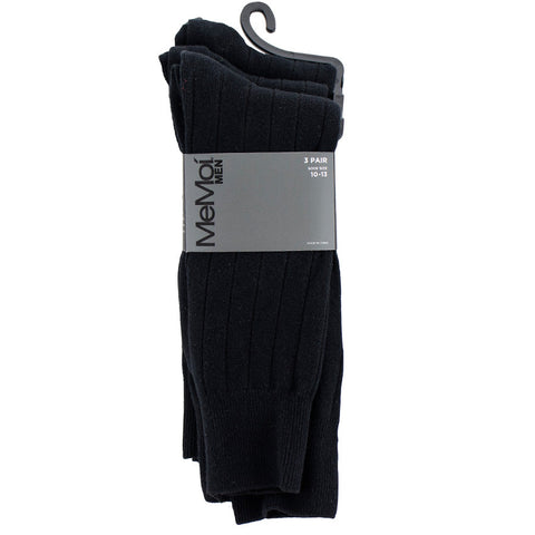 Mens MeMoi Over-the-Calf Socks - 3 Pk.