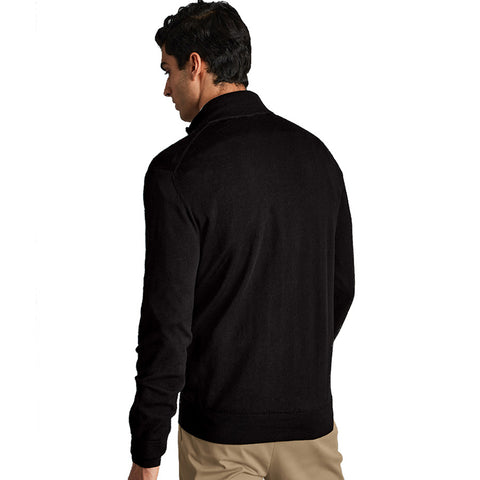 Mens Charles Tyrwhitt Wool Quarter Zip Sweater