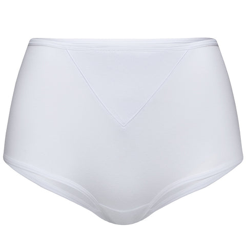 Ladies Gemsli White Panties  W/ Pocket - 3 Pk.