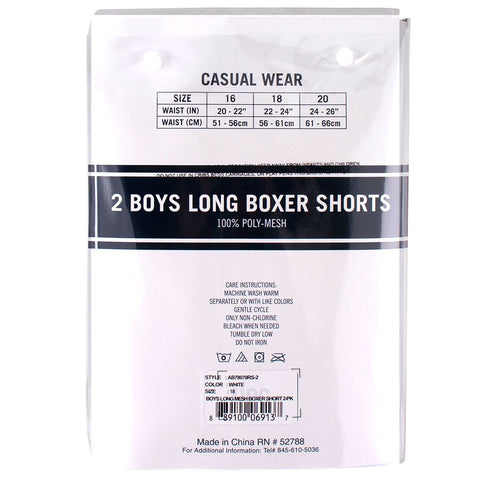 Boys Mesh Shorts - 2 Pk.