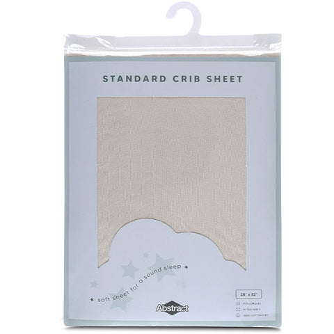 Regular Crib Sheet Sand