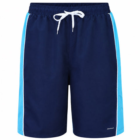 Mens Navy / Teal Swim Pants