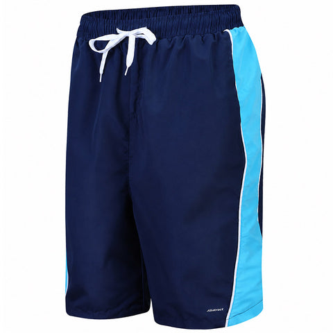 Mens Navy / Teal Swim Pants