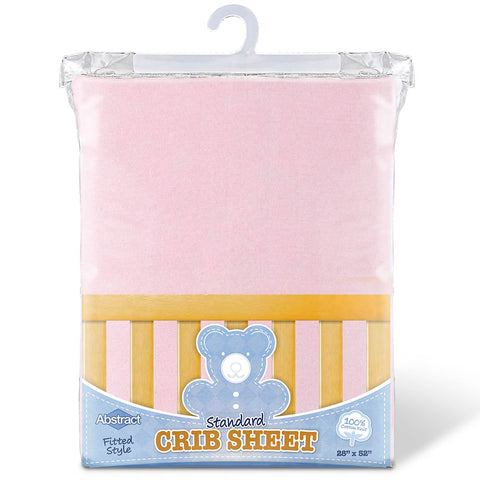 Regular Crib Sheet Pink