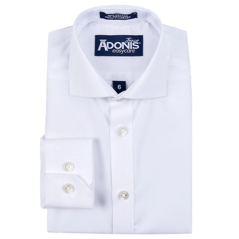 Boys Adonis White on White Encore Shirt