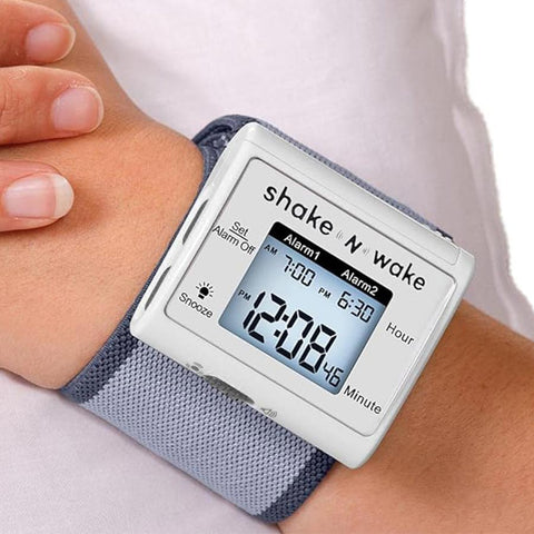 Silent Vibrating Alarm Wrist Watch
