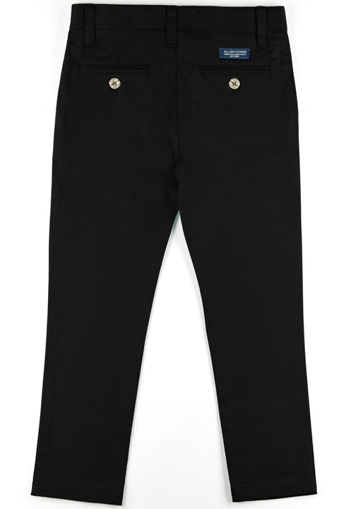 Boys All Navy Slim Fit Weekday Pants