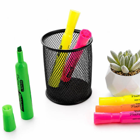 Bazic Thick Colored Highlighters- 4 Pk.