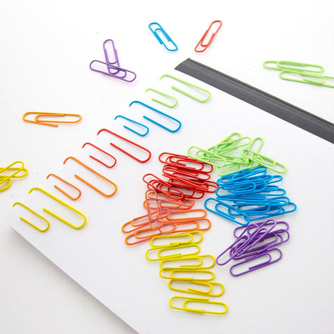 Bazic Small Colored Clips - 200 Pk.