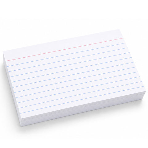 Bazic Ruled Index Cards 100 Pk.