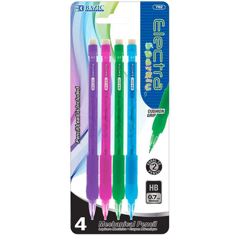 Bazic 0.7mm HB Lead Pencils - 4 Pk.