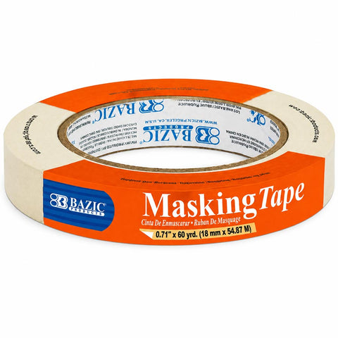 Bazic White Paper Tape