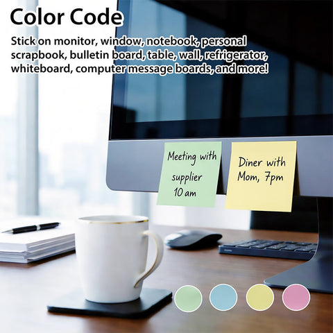 Bazic Post It Notes - 4 Pk.