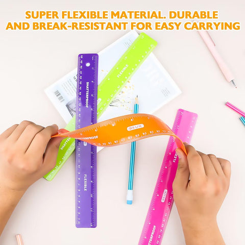 Bazic 12" Flexible Ruler