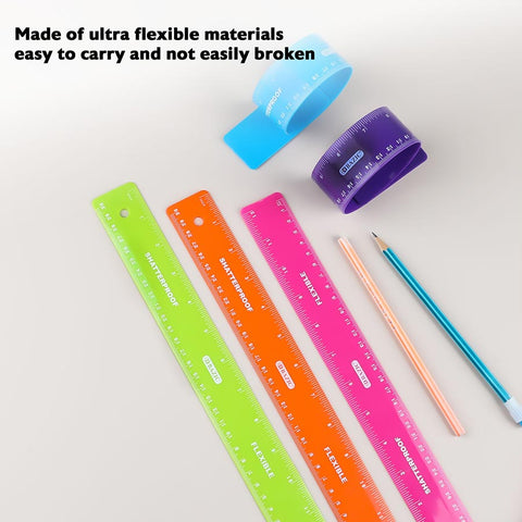 Bazic 12" Flexible Ruler
