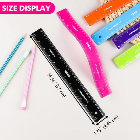 Bazic 12" Flexible Ruler