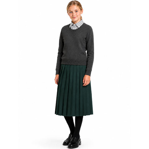Uniform Sweater Crew Neck Grey
