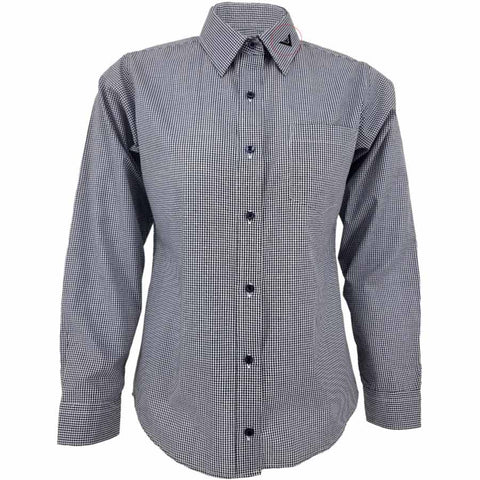 Uniform Shirt Betty Z Gingham W/ Emblem
