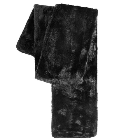 Mens Mink Fur Scarf 7"