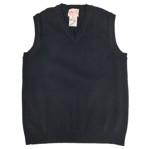 Uniform Vest V Neck Black