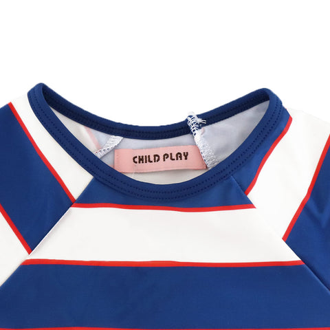 Boys Nautical Striped Swim Set
