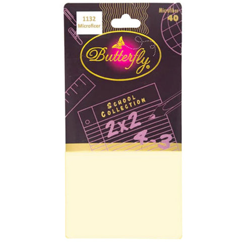 Girls Butterfly School Collection Microfiber Tights