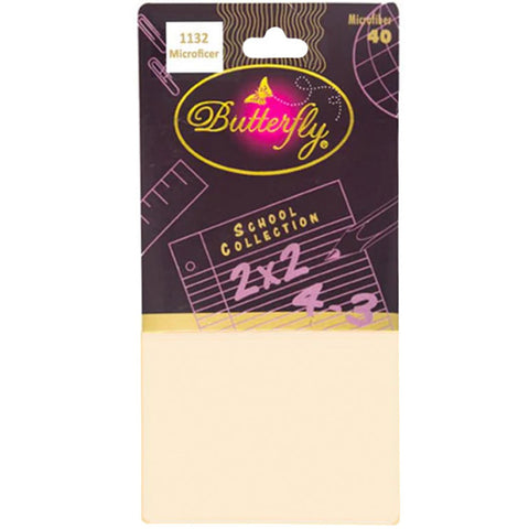 Girls Butterfly School Collection Microfiber Tights