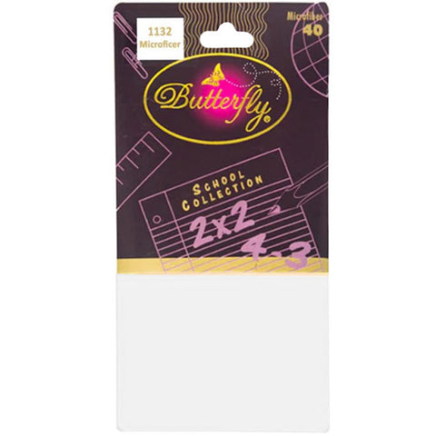 Girls Butterfly School Collection Microfiber Tights