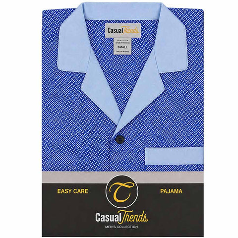 Boys Casual Trends Blue Speckled Pajamas