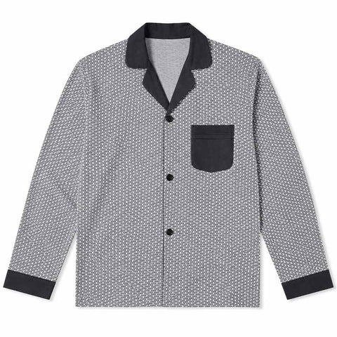 Boys Casual Trends Grey Printed Pajamas