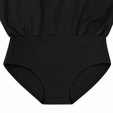 Girls Child Play Black/Neon Swim Dress