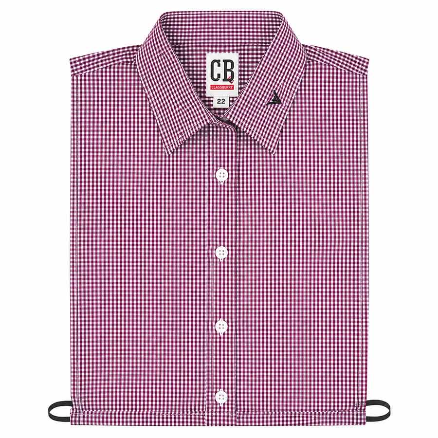 Uniform Dickey Maroon Gingham W/ Emblem – Drive Goods.com