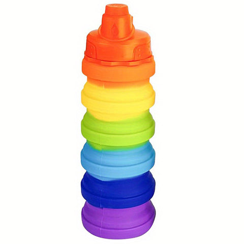 Collapsible Rainbow Sport Bottles