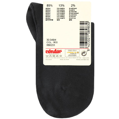 Kids Condor Black Crew Socks