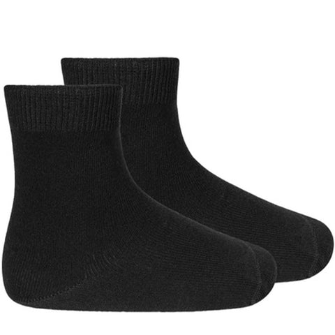 Kids Condor Black Crew Socks