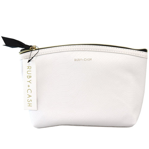 White Cosmetic Bag