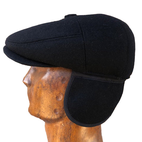 Euro Wool Cap With Flaps