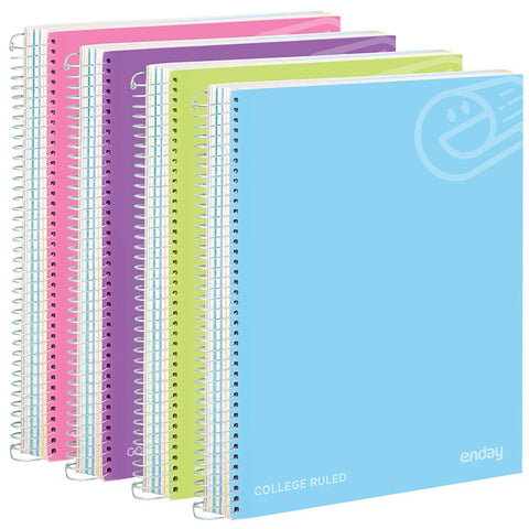 5 Subject College Ruled Spiral