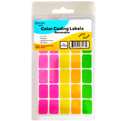 Color Coding Labels