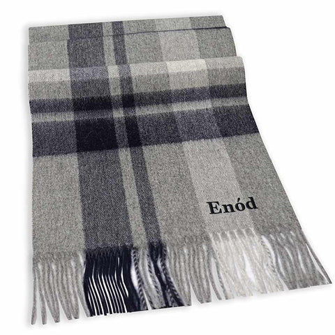 Mens Enod Cashmere Scarf #4