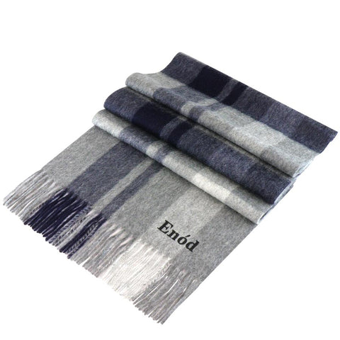 Mens Enod Cashmere Scarf #4