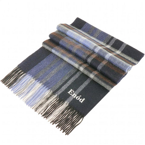 Mens Enod Cashmere Scarf #8