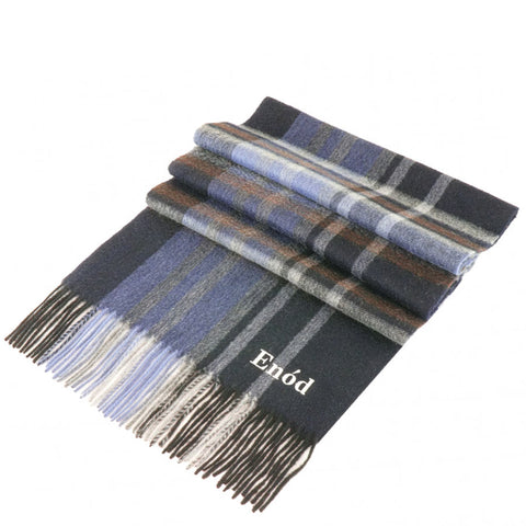 Mens Enod Cashmere Scarf #8