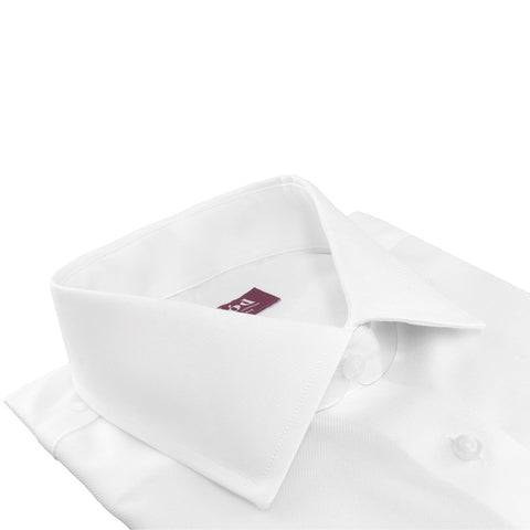 Enod Purple Label White on White 100% Cotton Premium Shirt #24