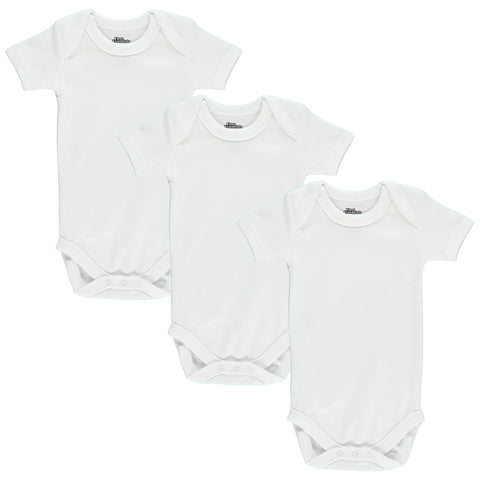 Babies First Essentials Short Sleeve Undershirts - 3 Pk.