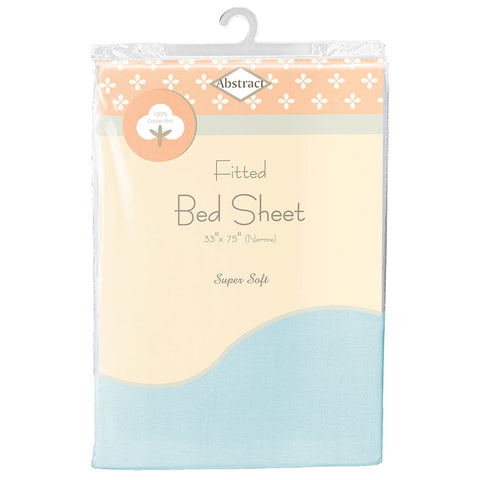 Abstract Jersey Knit Fitted Sheets