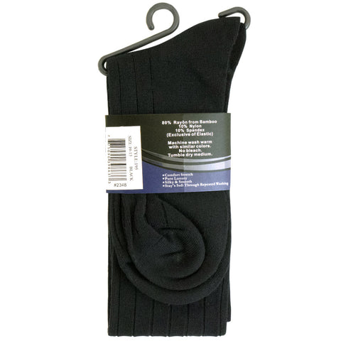 Mens Florence Bamboo Over-the-Calf Socks