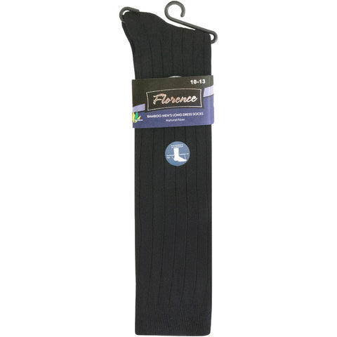 Mens Florence Bamboo Over-the-Calf Socks