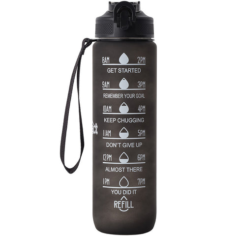 Black Sports Bottle - 24 oz.